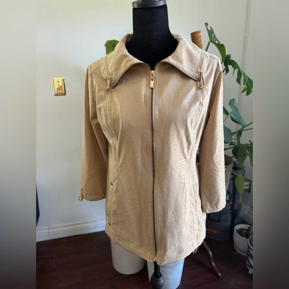 Laura Ashley Tan Utility Jacket